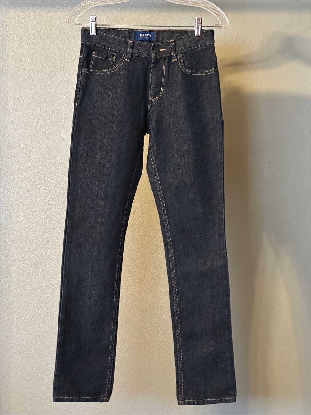 Old Navy Boy’s Dark Indigo Slim Straight Jeans